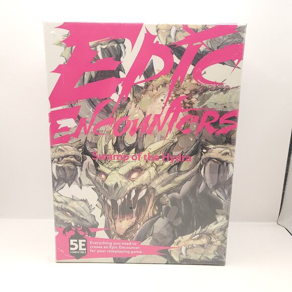 Epic Encounter Swamp of the Hydra Steamforged Games Table Top Game Figure - Picture 1 of 7